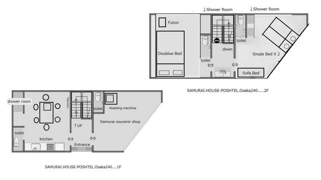 Apartament Poshtel Osaka 240 Zewnętrze zdjęcie